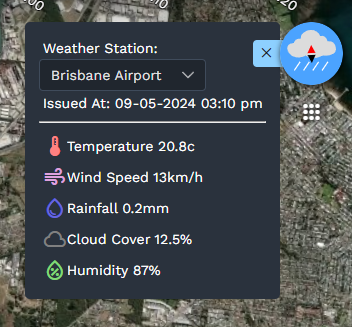 Detailed weather information